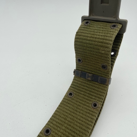 Vintage US Army Belt Military Issue Nylon LC-2 Individual Equipment Gear Size L - Picture 9 of 9